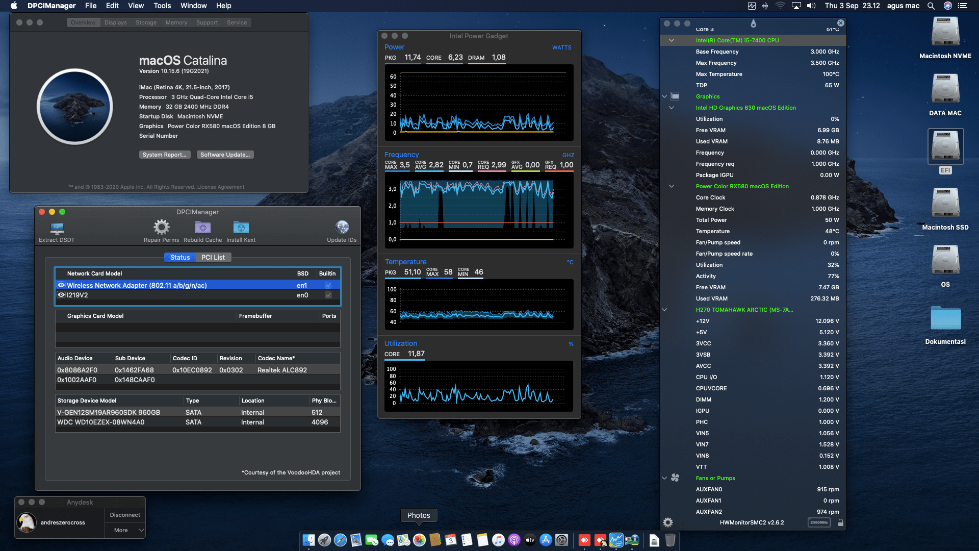 Hackintosh catalina intel hd 4000